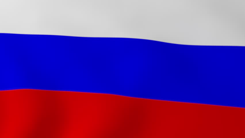 Russian Flag Close Up
