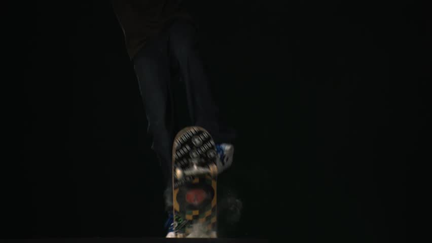 Skate tricks slow motion 