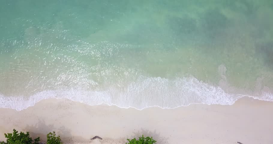 Beach Blue Sea Summer Sky Water Ocean Travel Vacation Tropical Wave Sand Sun Island Beauty  | Shutterstock HD Video #28650910
