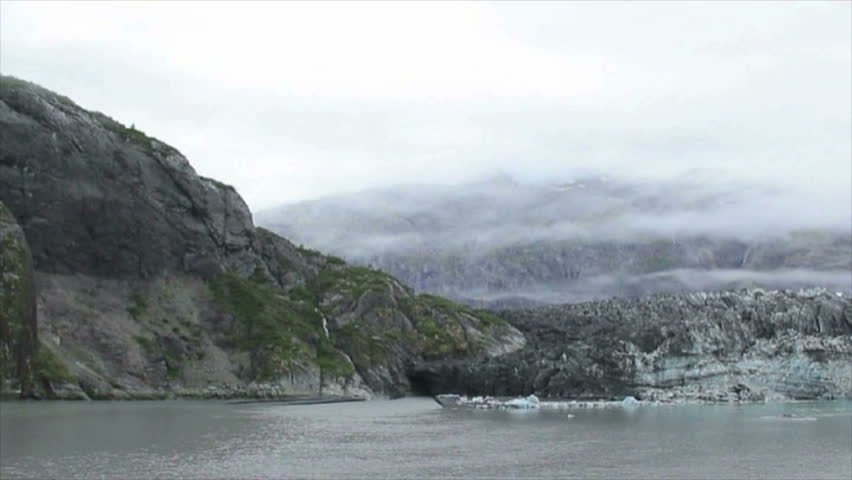 Sailing inside Glacier Bay National Park, Alaska