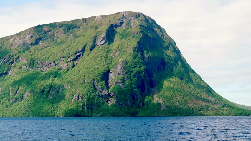 Beautiful Western Brook Pond in Gros Morne National Park in Newfoundland Canada