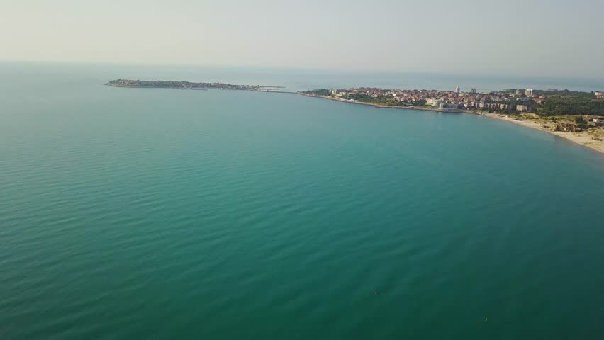 Aerial over the Black Sea 