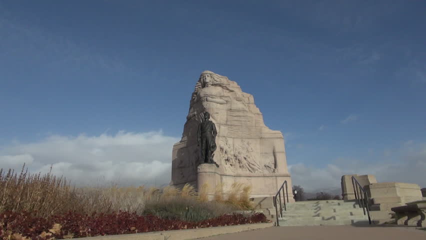 Stone Sculpture at Utah, Salt Lake City, USA