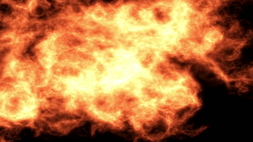 Fire motion background Full HD stock footage.