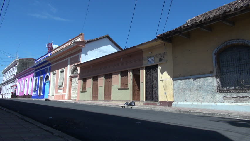 Popular Street in Granada, Nicaragua
