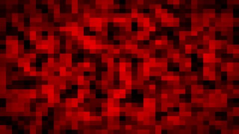 Motion Abstract Background Red Black Pixels Stock Footage Video (100% ...