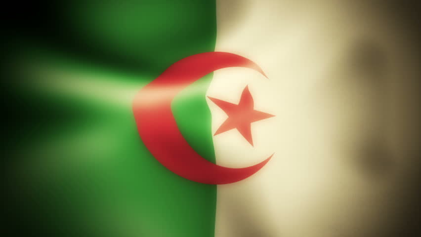 Algeria Flag.
