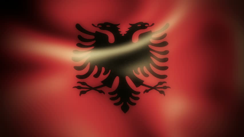 Albania, Flag.

