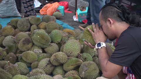 Durian Stall Stock Video Footage 4k And Hd Video Clips Shutterstock