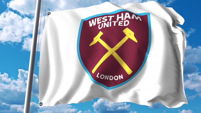 flag west ham united fc Stock Footage Video (100% Royalty-free) 28777969 | Shutterstock