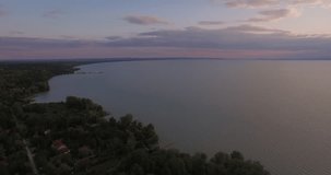 Aerial Shot, Balaton Lake
