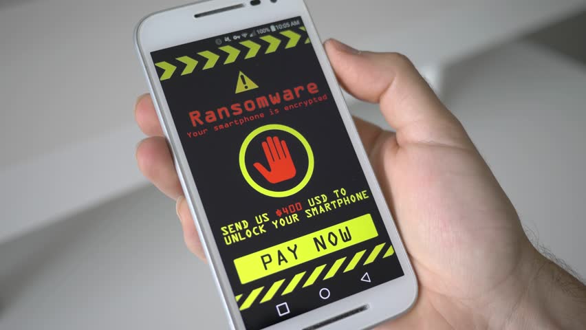 Smartphone Being Infected By Ransomware Virus Stock Footage Video (100%  Royalty-free) 28802569 | Shutterstock