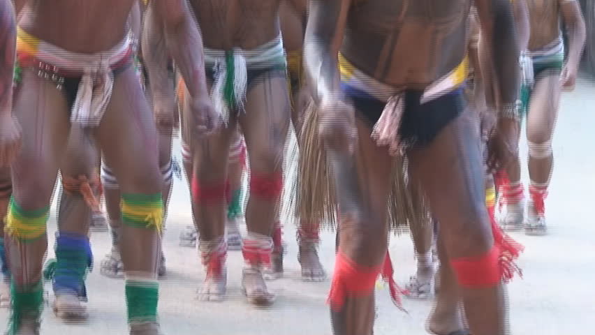 native indian walking