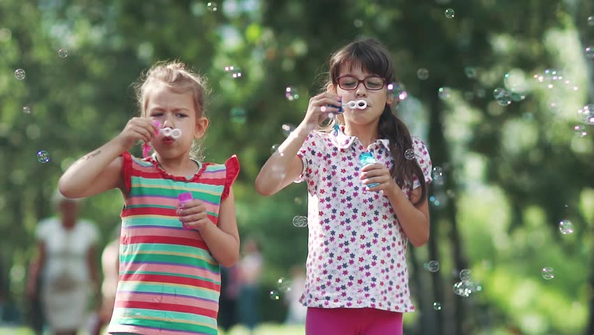 Bubbles and sisters