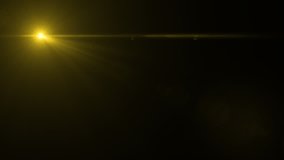 Abstract lens flare motion background