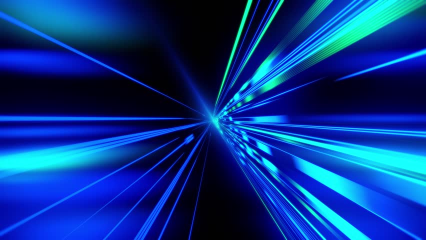 speed motion on neon glowing road Stock Footage Video (100% Royalty ...