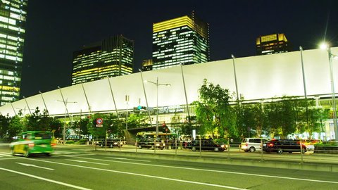TOKYO, JAPAN - JUNE 7, 2017: Newly Build Yaesu Entrance of Tokyo Station