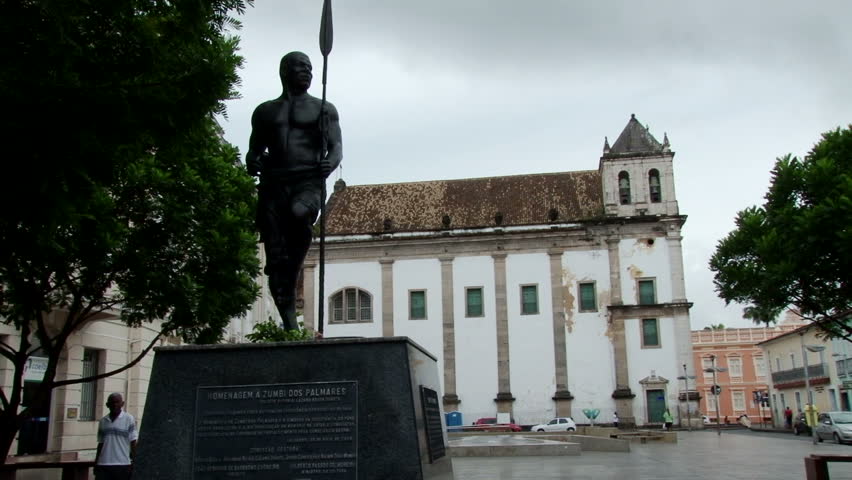 Memorial to the indigenous people of Brazil in Praca da Se, Memorial to the indigenous people de Bahia, BrZIL