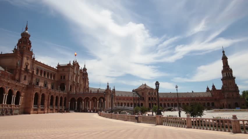 Spain Square in Seville Andalusia Spain Europe
