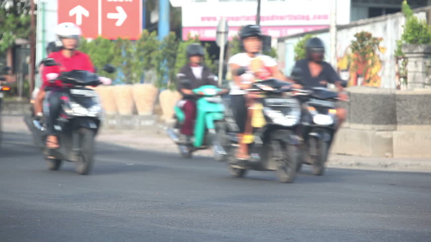 Group of people riding on motorcycles