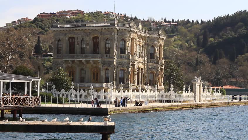 Kucuksu Pavilion built by Sultan Abdulmecit in Istanbul, 19th century. Kucuksu,