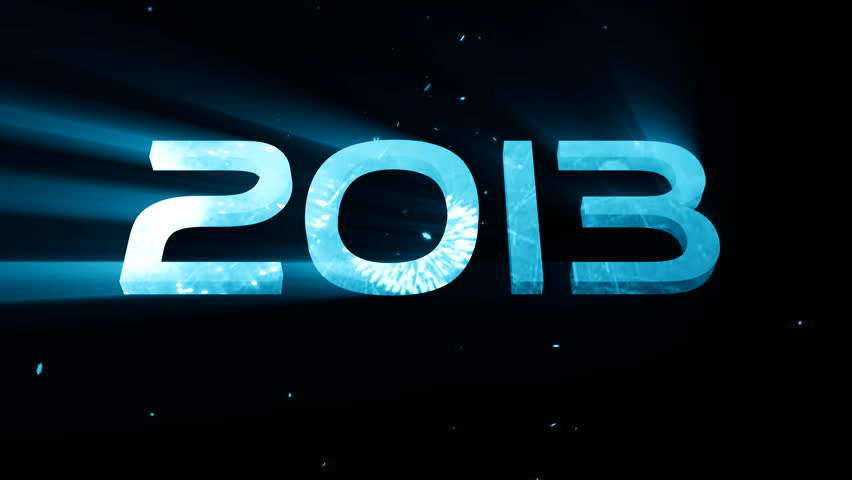 happy new year 2013 turquoise