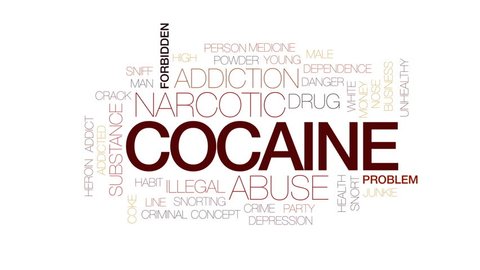 Cocaine Animated Word Cloud Text Design Stock Footage Video (100% ...