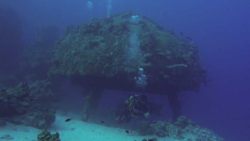 submarine garage of precontinent 2, sudan