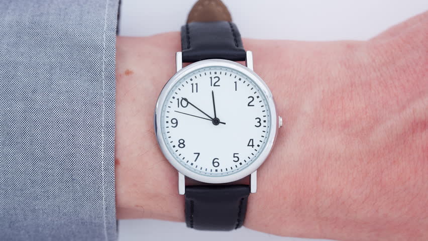 wrist watch clock