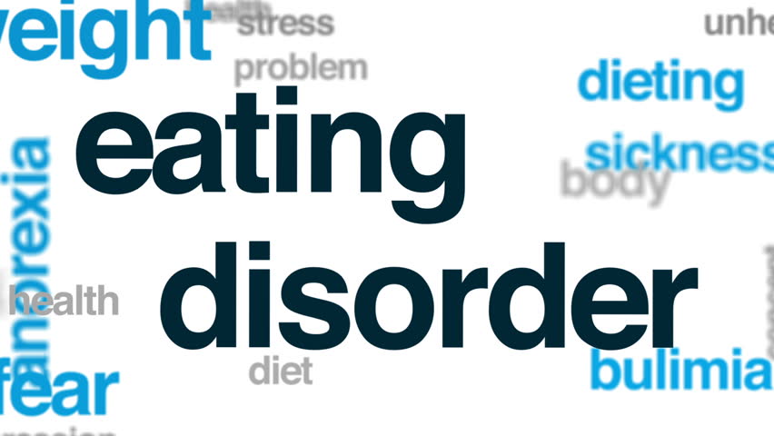 eating disorder animated word cloud text Stock Footage Video (100% ...