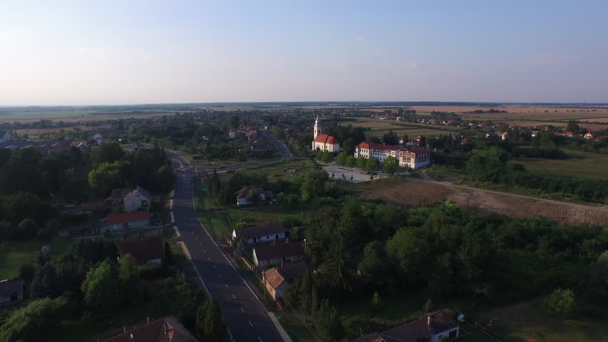 Small village in Hungary