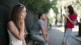 Beautiful young woman talking on mobile phone on the street
 - Powered by Shutterstock - Get 15% off with code: PIKWIZARD15