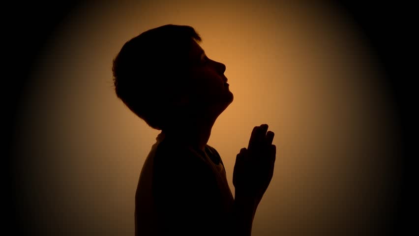 A Young Boy is Praying Stock Footage Video (100% Royalty-free) 29018062 |  Shutterstock