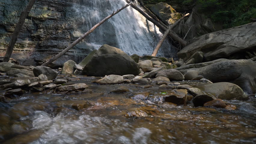 Brandywine Falls in the Cuyahoga Valley National Park