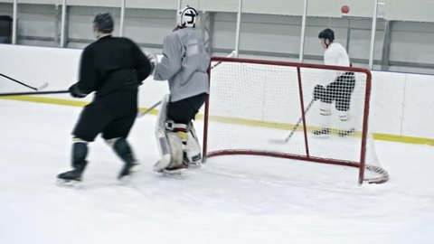 Tracking Of Ice Hockey Players の動画素材 ロイヤリティフリー Shutterstock
