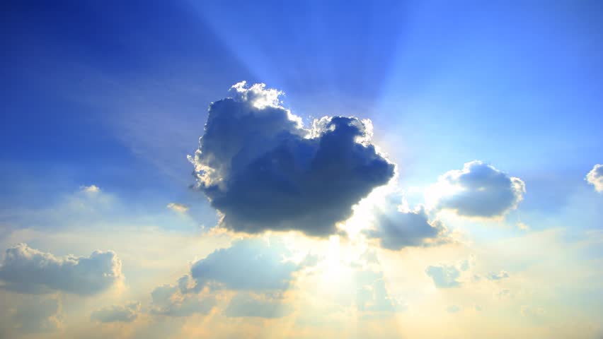 Sun Behind The Clouds On Stock Footage Video 100 Royalty Free Shutterstock