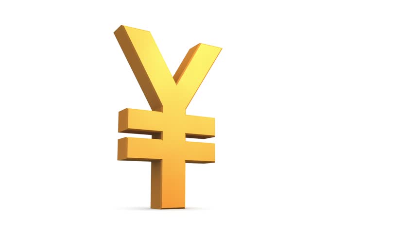 Crumbling Yen Symbol