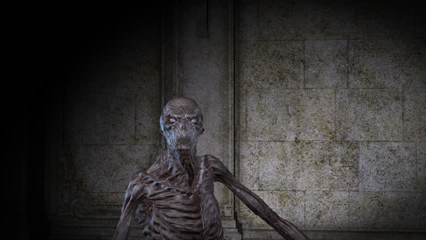 Digital 3D Animation of creepy Ghoul
 | Shutterstock HD Video #29142778