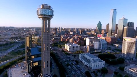 Downtown Dallas with Reunion Tower