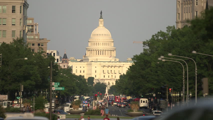 US Capitol Building, Washington DC Royalty-Free Stock Footage #29160598