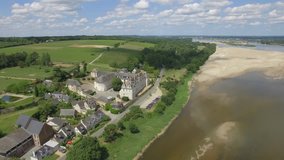 SAINT-MAUR VIEW BY DRONE
Aerial view of Saint-Maur, filmed by drone, France
Loire Valley, Saint-Maur, Maine-et-Loire, France