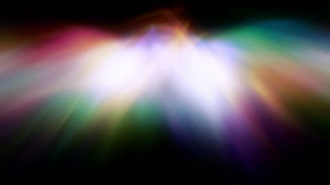 Video Background 2176: A shining rainbow of light (Loop).