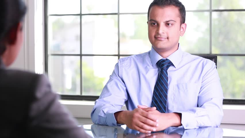 Closeup portrait, guy in shirt and tie going for interview in firm for job position, isolated indoors windows background. Positive emotions facial expressions body language Royalty-Free Stock Footage #29259121