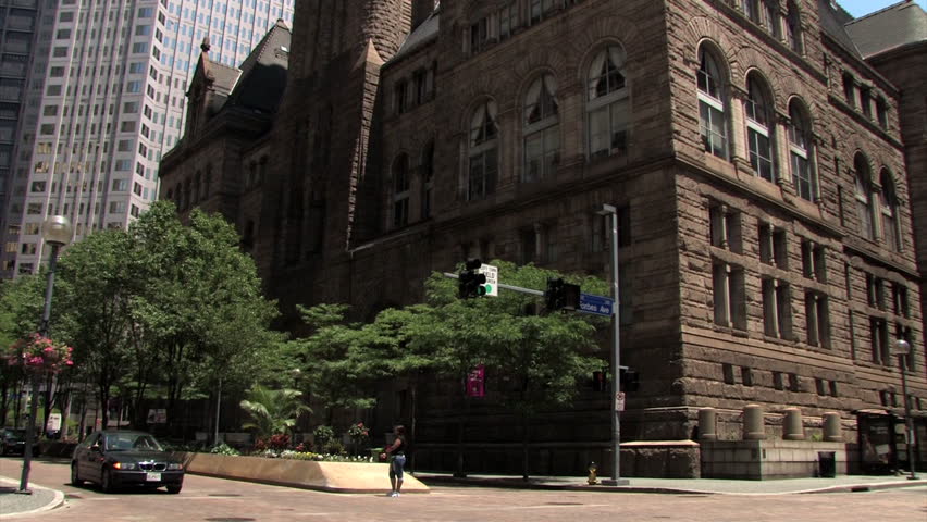 PITTSBURGH, PA - CIRCA JULY 2009: The Allegheny County Courthouse, located in