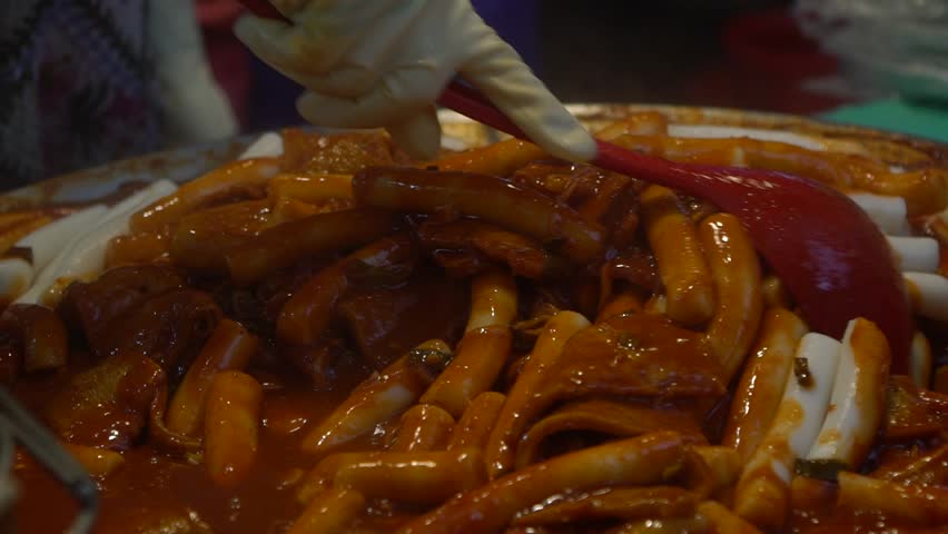 Slow Motion of Korean Food 스톡 동영상 비디오(100% 로열티 프리) 29273167 | Shutterstock