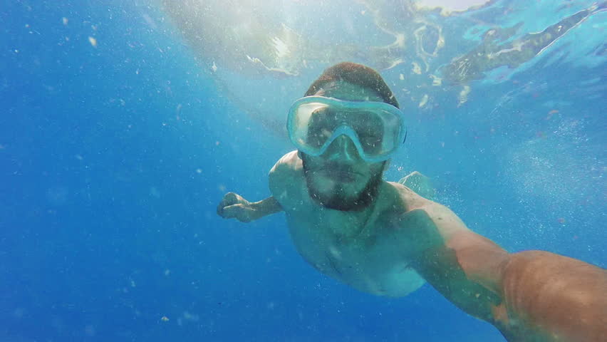 Teenager Selfie Swim in Plunge Pool | Shutterstock HD Video #29278021