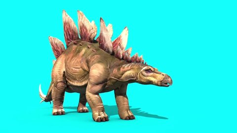 Ankylosaurus Dinosaurs - 3D Model Animated - PixelBoom