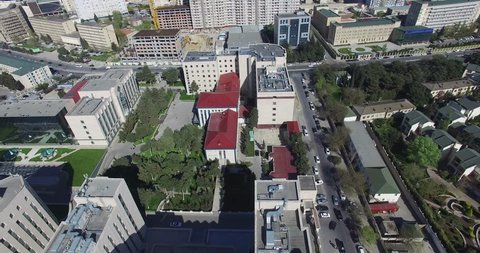 Drone shooting of Azerbaijan Baku Ciyt 