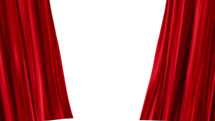 Red Curtains Open, White Background Stock Footage Video (100% Royalty-free) 2929612 | Shutterstock