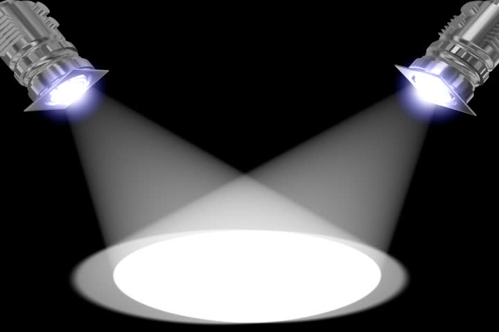 animated white reflectors